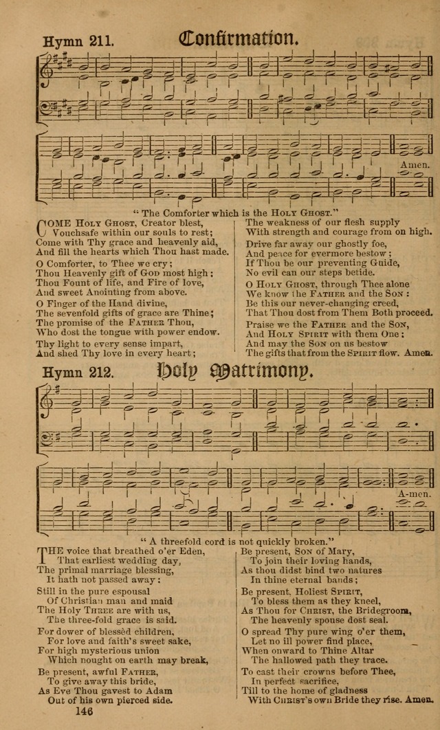 Hymns ancient and modern: for use in the services of the church, with accompanying tunes page 153