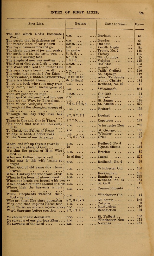 Hymns ancient and modern: for use in the services of the church, with accompanying tunes page 16