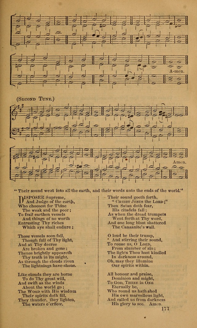 Hymns ancient and modern: for use in the services of the church, with accompanying tunes page 184