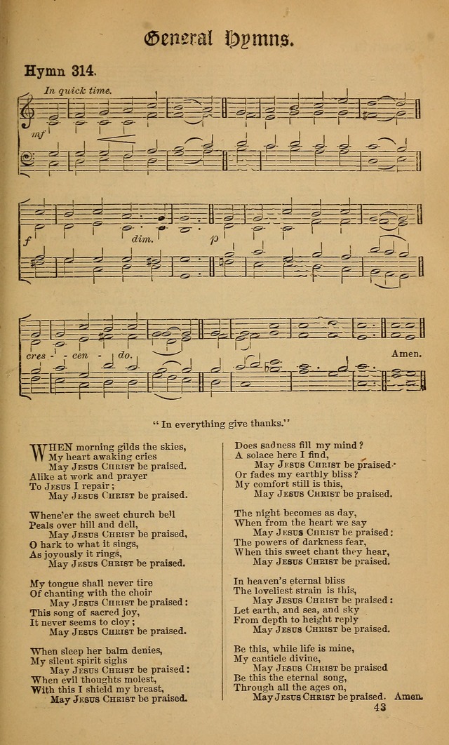 Hymns ancient and modern: for use in the services of the church, with accompanying tunes page 236