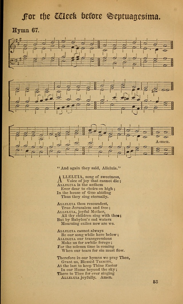 Hymns ancient and modern: for use in the services of the church, with accompanying tunes page 60