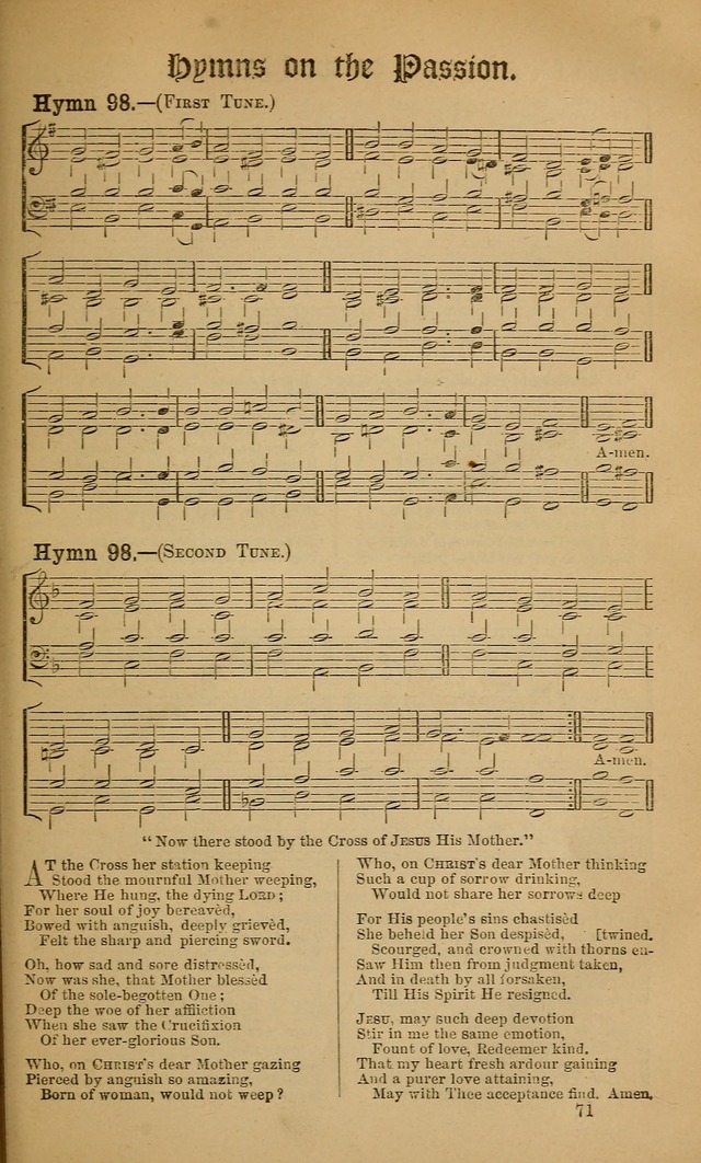 Hymns ancient and modern: for use in the services of the church, with accompanying tunes page 78