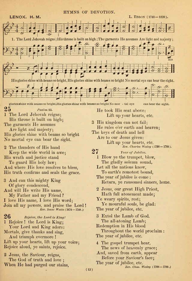 Hymns of the Ages: for Public and Social Worship page 13