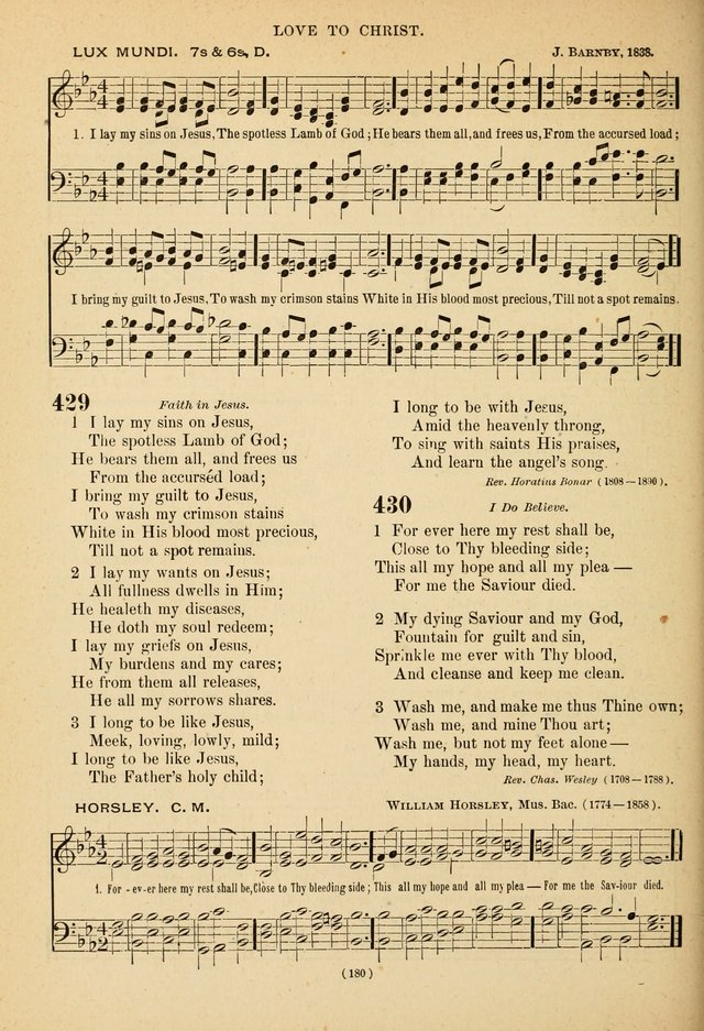 Hymns of the Ages: for Public and Social Worship page 182