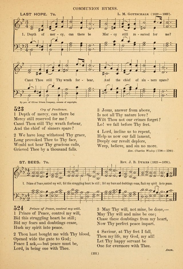 Hymns of the Ages: for Public and Social Worship page 223