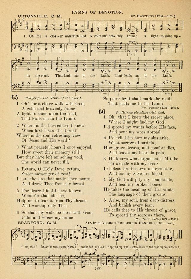 Hymns of the Ages: for Public and Social Worship page 28