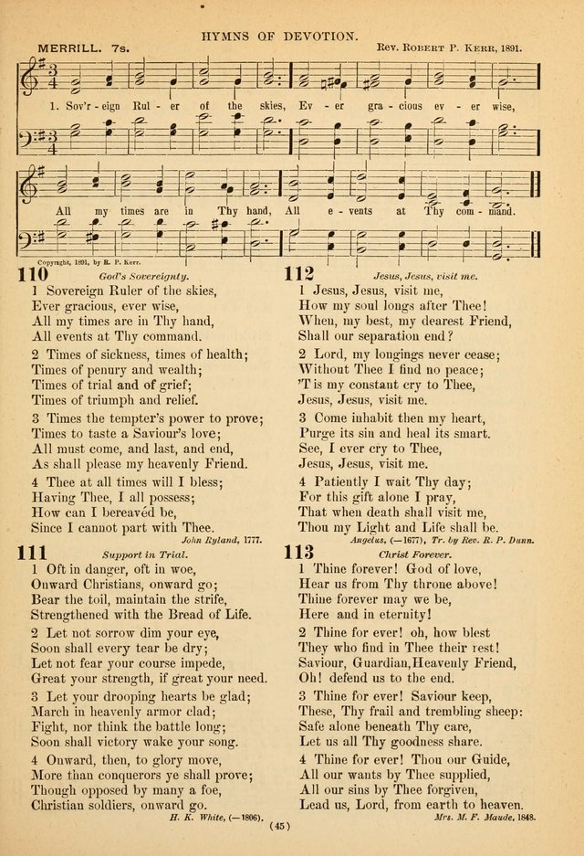 Hymns of the Ages: for Public and Social Worship page 47