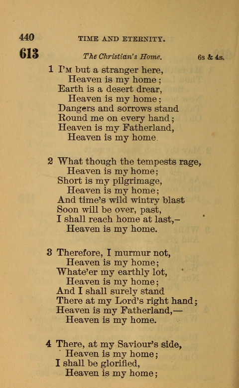 Hymns of the Ages: for Public and Social Worship, Approved and Recommended ... by the General Assembly of the Presbyterian Church in the U.S. (Second ed.) page 440