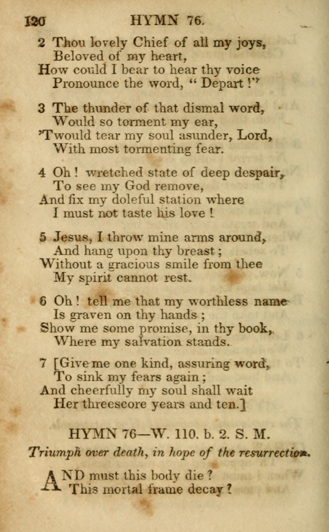 Hymns and Spiritual Songs, Original and Selected, for the Use of Christians. (5th ed.) page 130