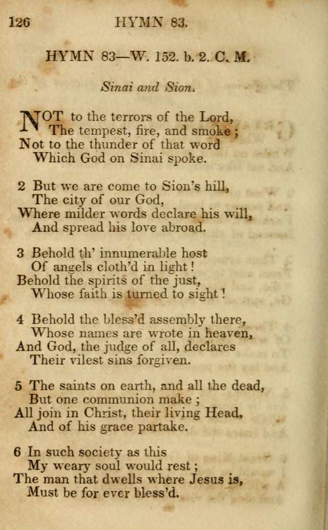 Hymns and Spiritual Songs, Original and Selected, for the Use of Christians. (5th ed.) page 136