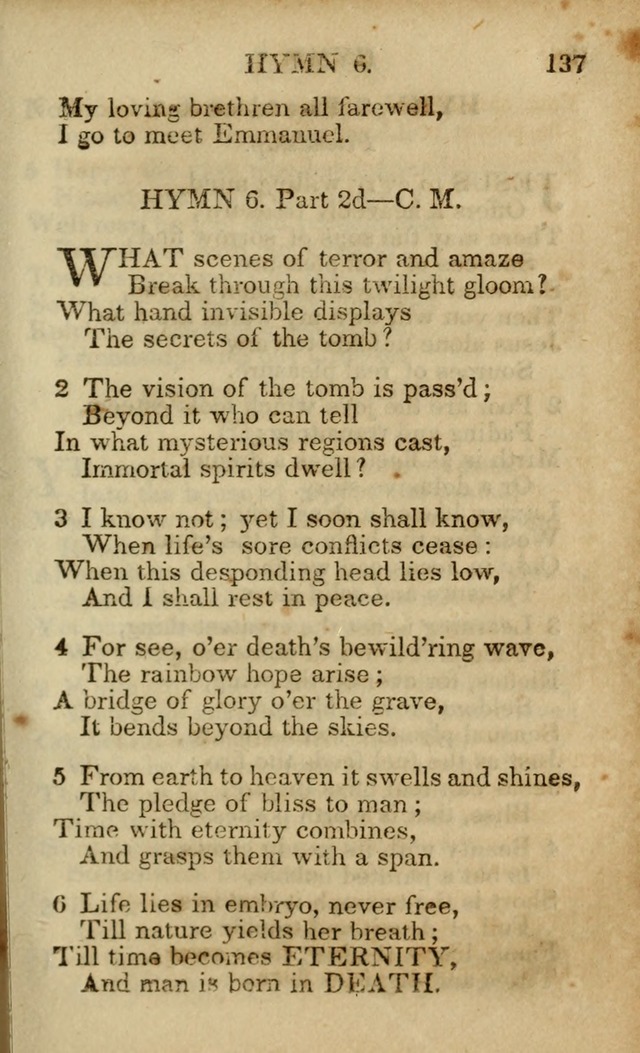 Hymns and Spiritual Songs, Original and Selected, for the Use of Christians. (5th ed.) page 147