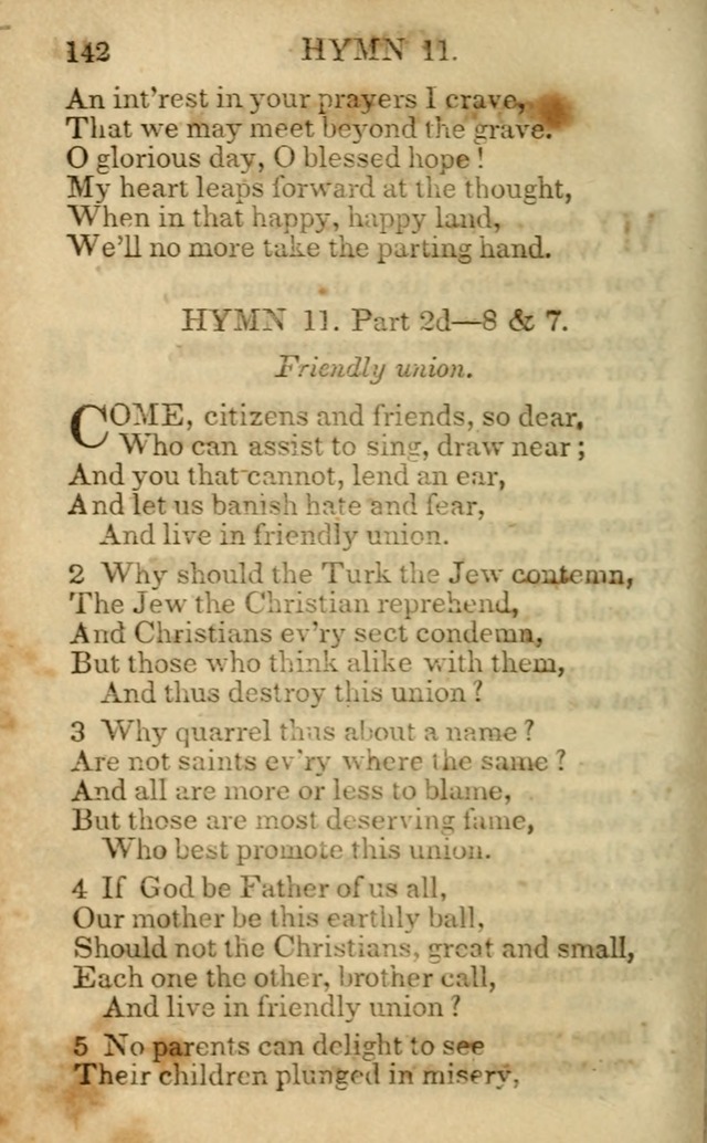 Hymns and Spiritual Songs, Original and Selected, for the Use of Christians. (5th ed.) page 152