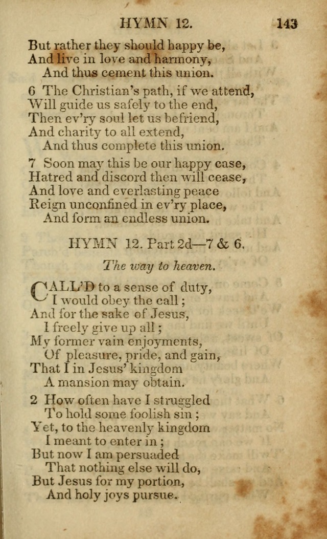 Hymns and Spiritual Songs, Original and Selected, for the Use of Christians. (5th ed.) page 153