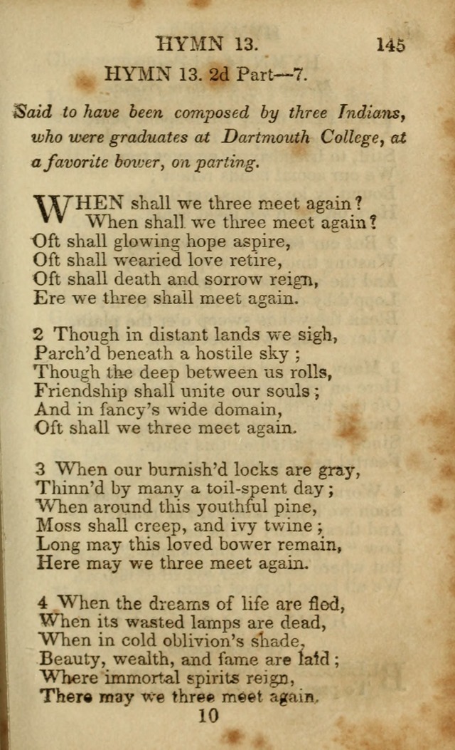 Hymns and Spiritual Songs, Original and Selected, for the Use of Christians. (5th ed.) page 155