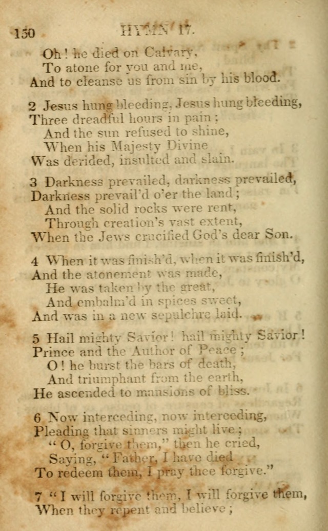 Hymns and Spiritual Songs, Original and Selected, for the Use of Christians. (5th ed.) page 160