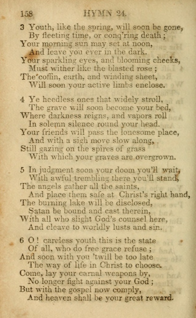 Hymns and Spiritual Songs, Original and Selected, for the Use of Christians. (5th ed.) page 168