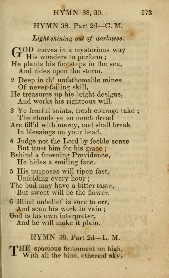 Hymns and Spiritual Songs, Original and Selected, for the Use of Christians. (5th ed.) page 183