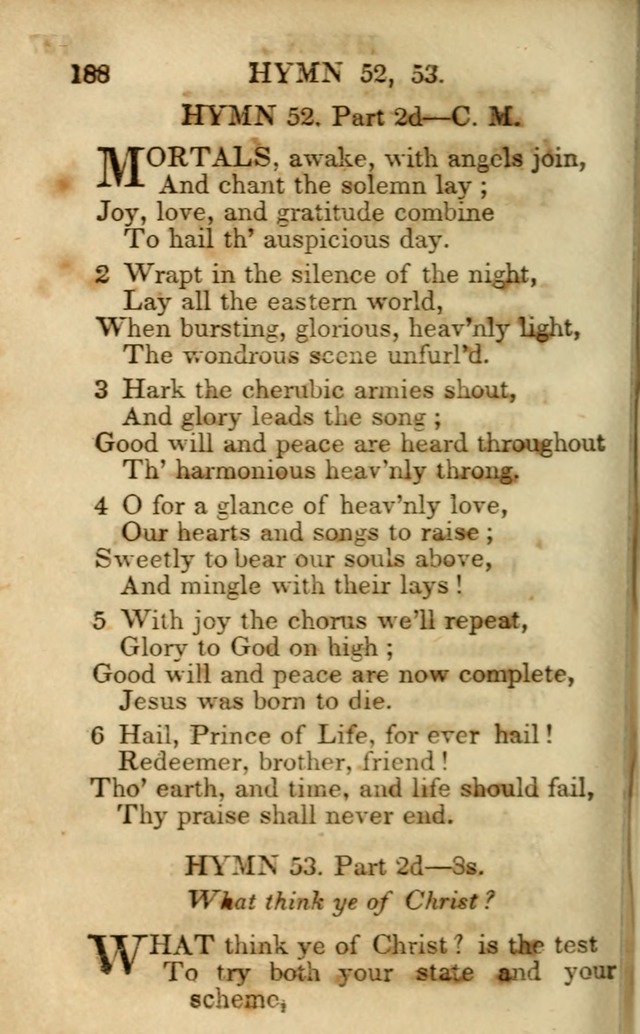 Hymns and Spiritual Songs, Original and Selected, for the Use of Christians. (5th ed.) page 198