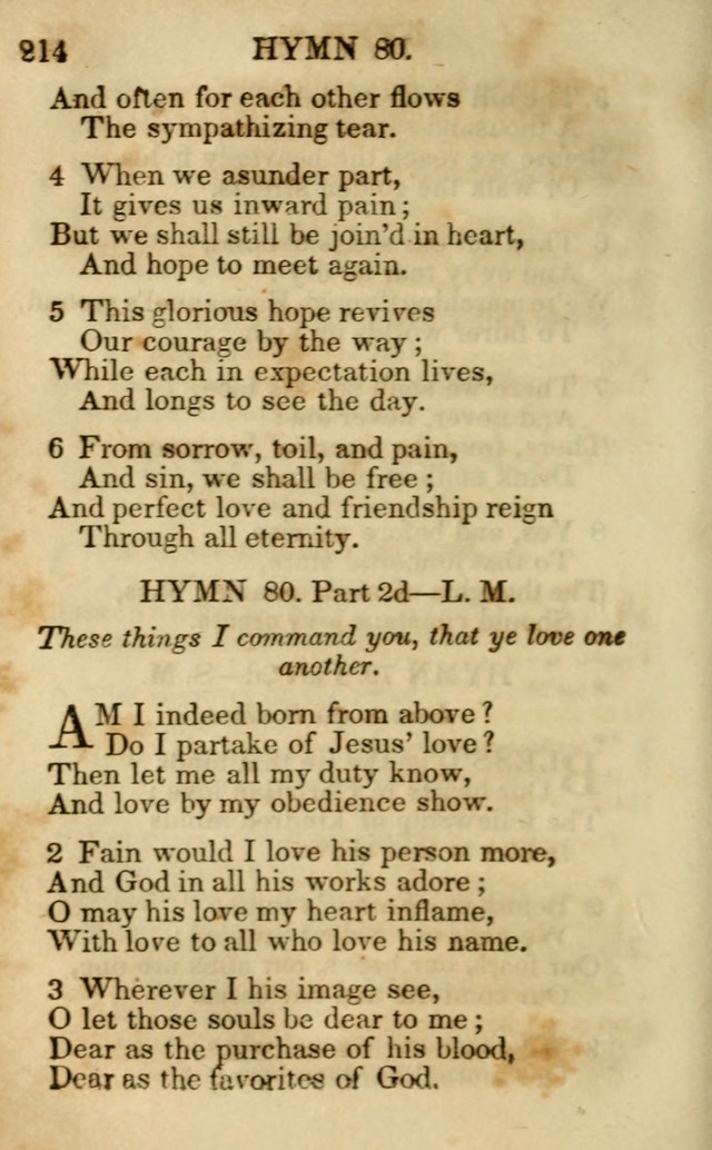 Hymns and Spiritual Songs, Original and Selected, for the Use of Christians. (5th ed.) page 224