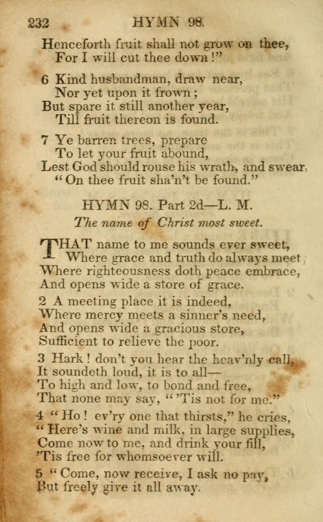 Hymns and Spiritual Songs, Original and Selected, for the Use of Christians. (5th ed.) page 242