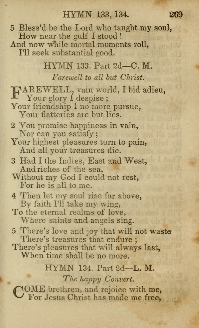 Hymns and Spiritual Songs, Original and Selected, for the Use of Christians. (5th ed.) page 279