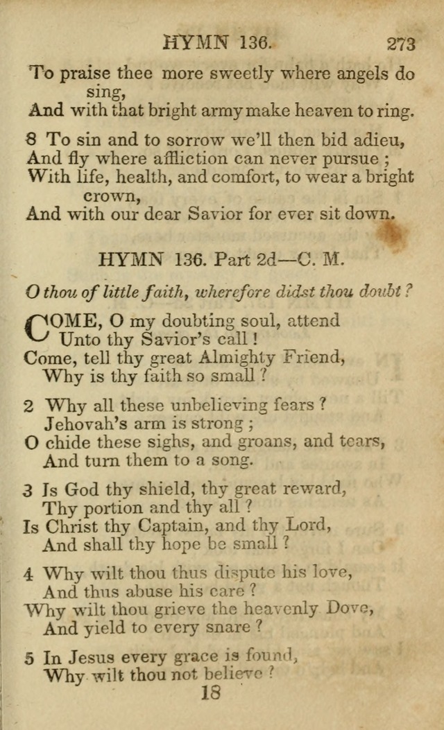 Hymns and Spiritual Songs, Original and Selected, for the Use of Christians. (5th ed.) page 283