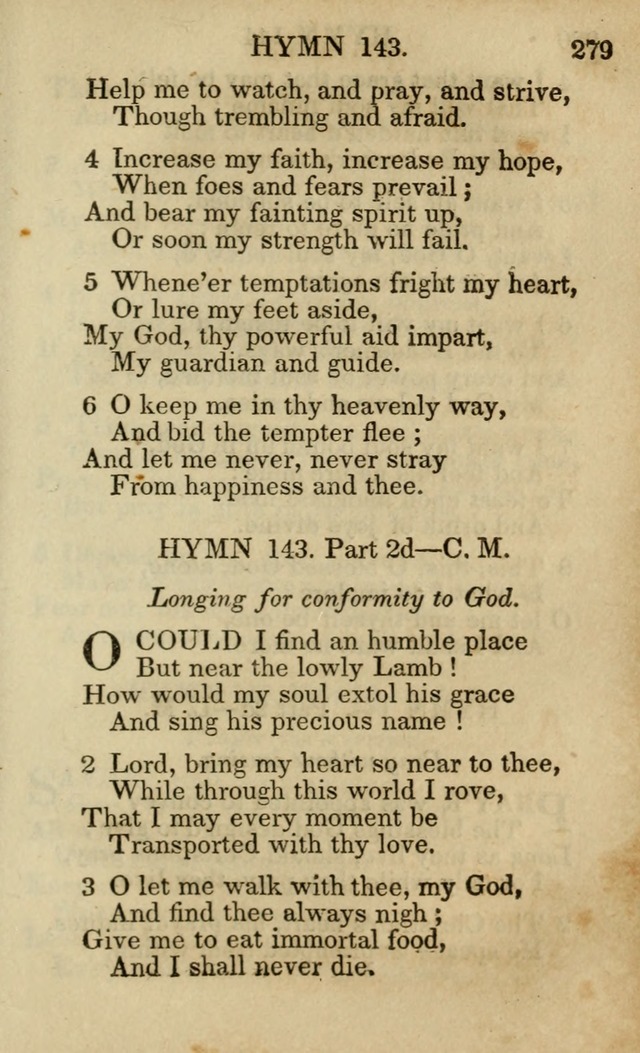 Hymns and Spiritual Songs, Original and Selected, for the Use of Christians. (5th ed.) page 289