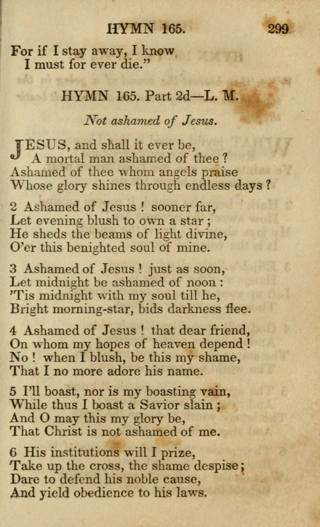 Hymns and Spiritual Songs, Original and Selected, for the Use of Christians. (5th ed.) page 309