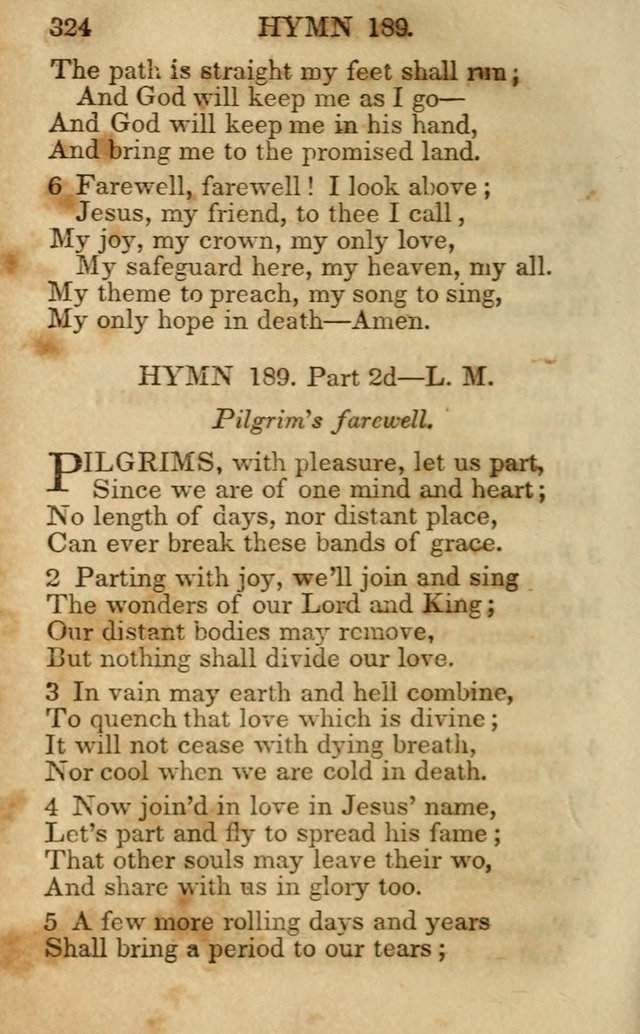 Hymns and Spiritual Songs, Original and Selected, for the Use of Christians. (5th ed.) page 334