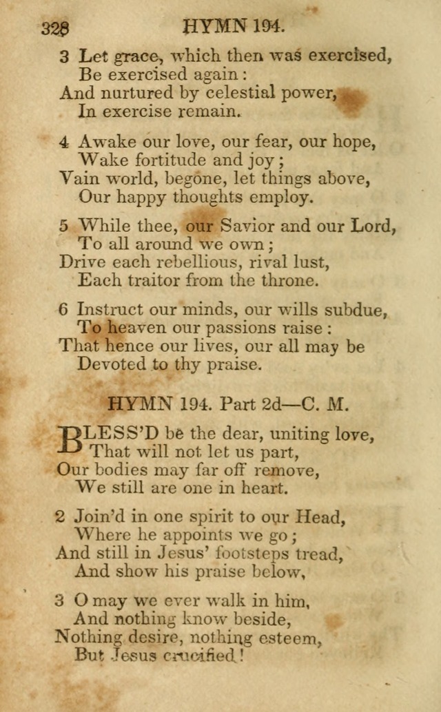 Hymns and Spiritual Songs, Original and Selected, for the Use of Christians. (5th ed.) page 338