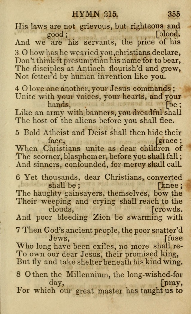 Hymns and Spiritual Songs, Original and Selected, for the Use of Christians. (5th ed.) page 365