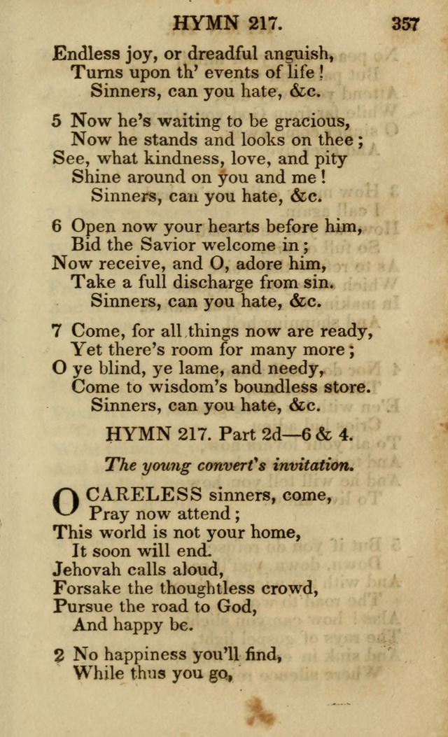 Hymns and Spiritual Songs, Original and Selected, for the Use of Christians. (5th ed.) page 367