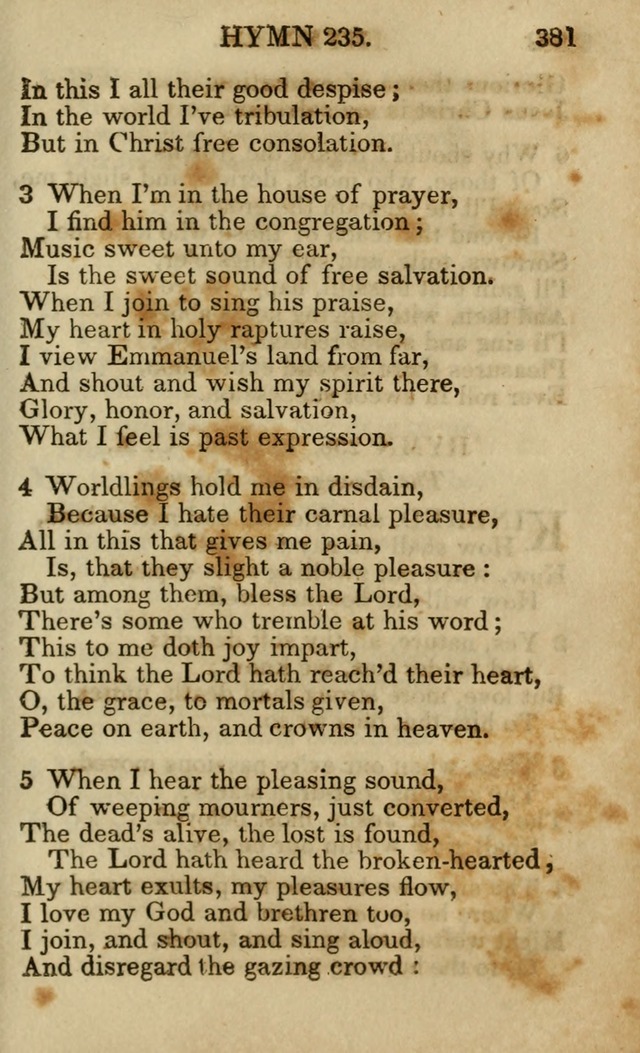 Hymns and Spiritual Songs, Original and Selected, for the Use of Christians. (5th ed.) page 391