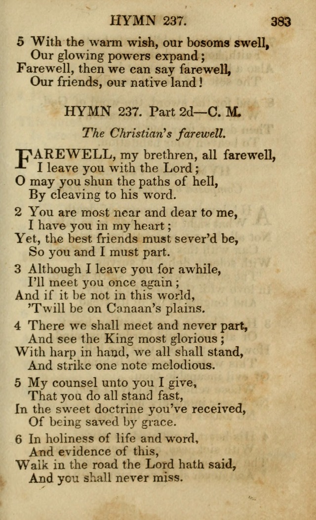 Hymns and Spiritual Songs, Original and Selected, for the Use of Christians. (5th ed.) page 393