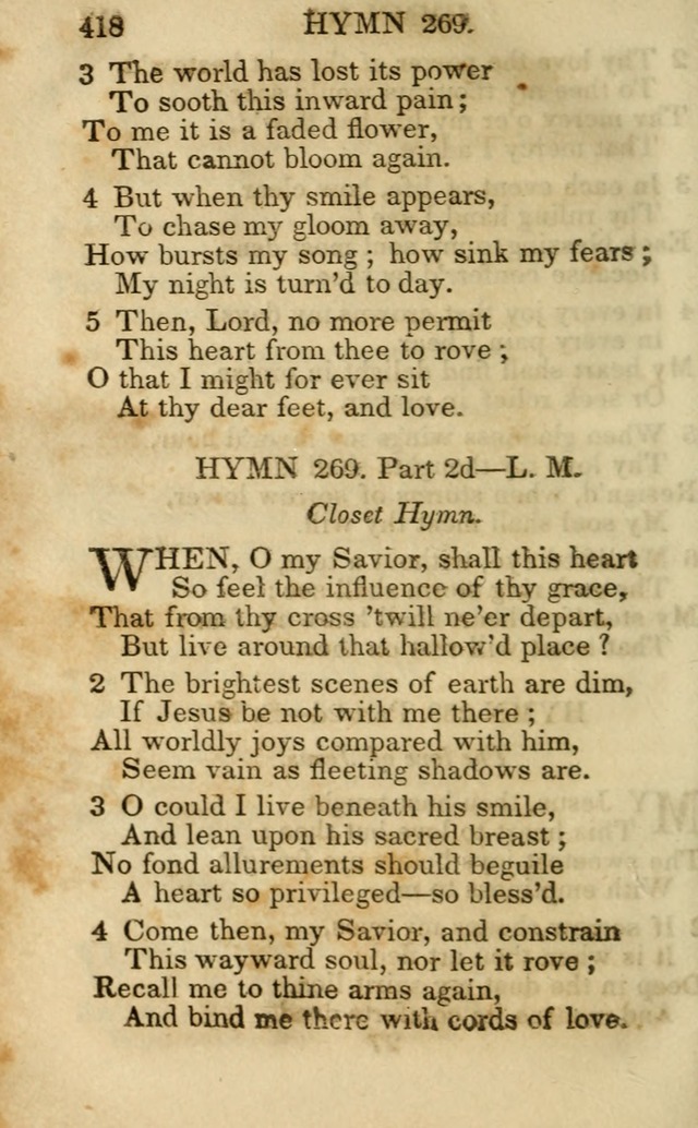 Hymns and Spiritual Songs, Original and Selected, for the Use of Christians. (5th ed.) page 428