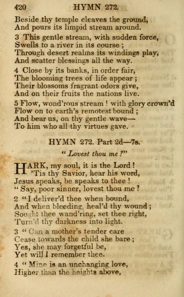 Hymns and Spiritual Songs, Original and Selected, for the Use of Christians. (5th ed.) page 430