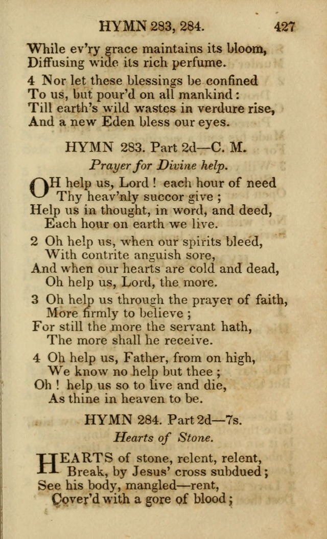 Hymns and Spiritual Songs, Original and Selected, for the Use of Christians. (5th ed.) page 437