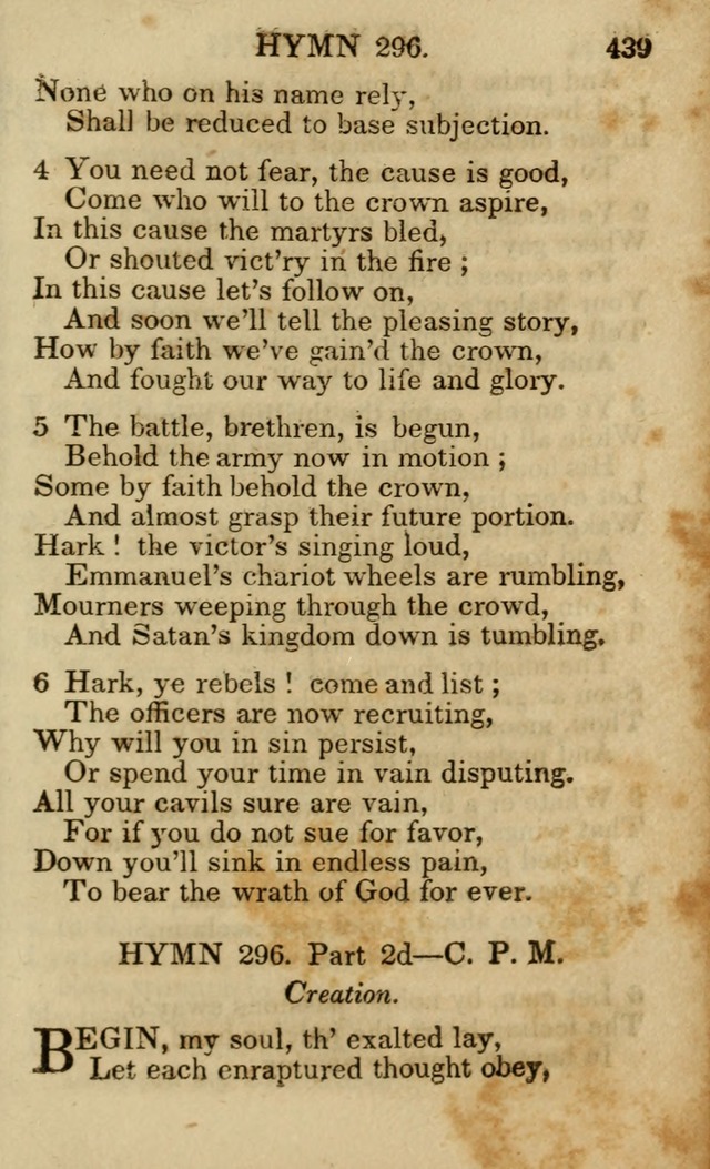 Hymns and Spiritual Songs, Original and Selected, for the Use of Christians. (5th ed.) page 449