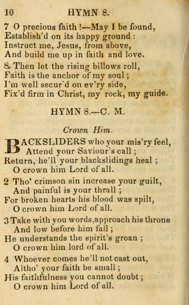 Hymns and Spiritual Songs, Original and Selected, for the Use of Christians. (5th ed.) page 486