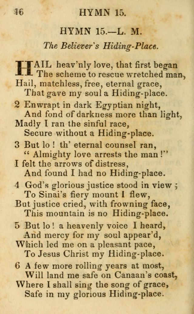 Hymns and Spiritual Songs, Original and Selected, for the Use of Christians. (5th ed.) page 492