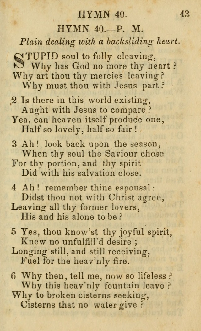 Hymns and Spiritual Songs, Original and Selected, for the Use of Christians. (5th ed.) page 519