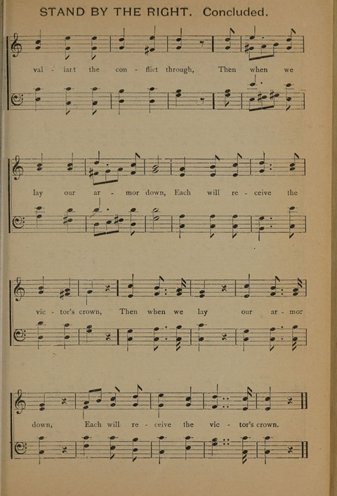 Harvest Bells Nos. 1, 2 and 3: Is filled with new and beautiful songs, suitable for churches, Sunday-schools, revivals and all religious meetings page 107