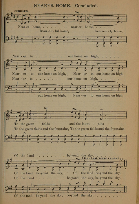 Harvest Bells Nos. 1, 2 and 3: Is filled with new and beautiful songs, suitable for churches, Sunday-schools, revivals and all religious meetings page 125