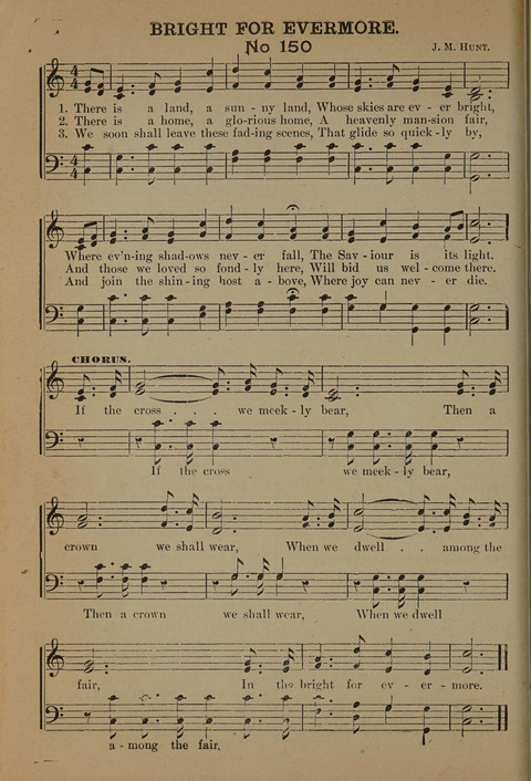 Harvest Bells Nos. 1, 2 and 3: Is filled with new and beautiful songs, suitable for churches, Sunday-schools, revivals and all religious meetings page 146