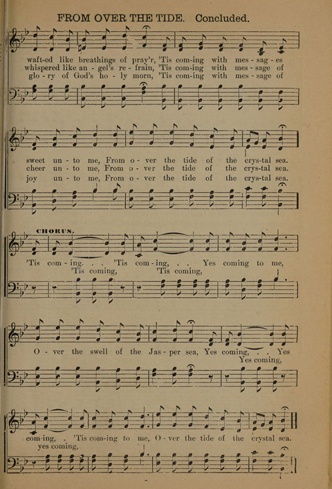 Harvest Bells Nos. 1, 2 and 3: Is filled with new and beautiful songs, suitable for churches, Sunday-schools, revivals and all religious meetings page 157