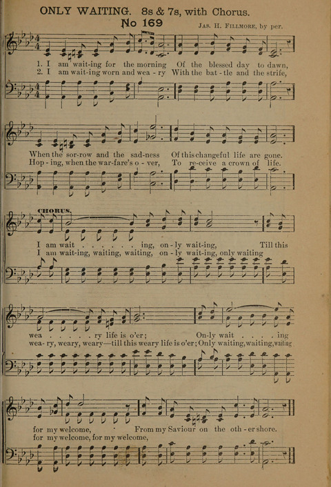 Harvest Bells Nos. 1, 2 and 3: Is filled with new and beautiful songs, suitable for churches, Sunday-schools, revivals and all religious meetings page 167