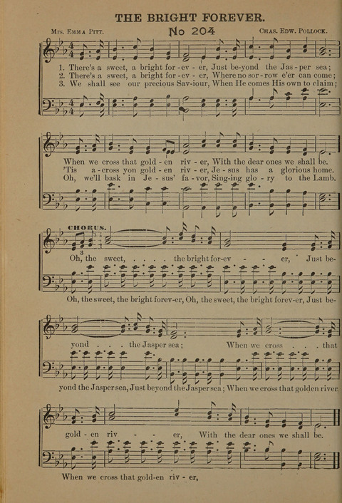 Harvest Bells Nos. 1, 2 and 3: Is filled with new and beautiful songs, suitable for churches, Sunday-schools, revivals and all religious meetings page 198