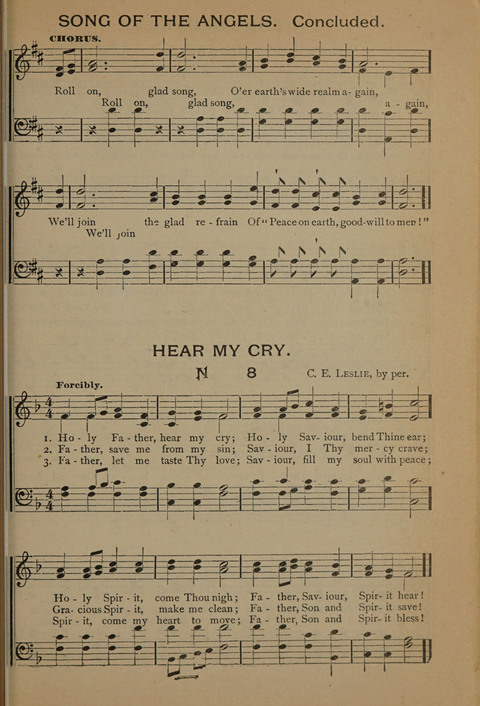 Harvest Bells Nos. 1, 2 and 3: Is filled with new and beautiful songs, suitable for churches, Sunday-schools, revivals and all religious meetings page 263