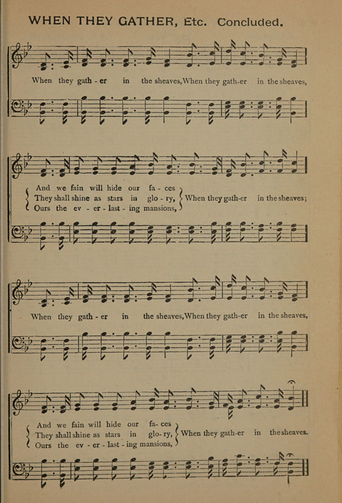 Harvest Bells Nos. 1, 2 and 3: Is filled with new and beautiful songs, suitable for churches, Sunday-schools, revivals and all religious meetings page 309