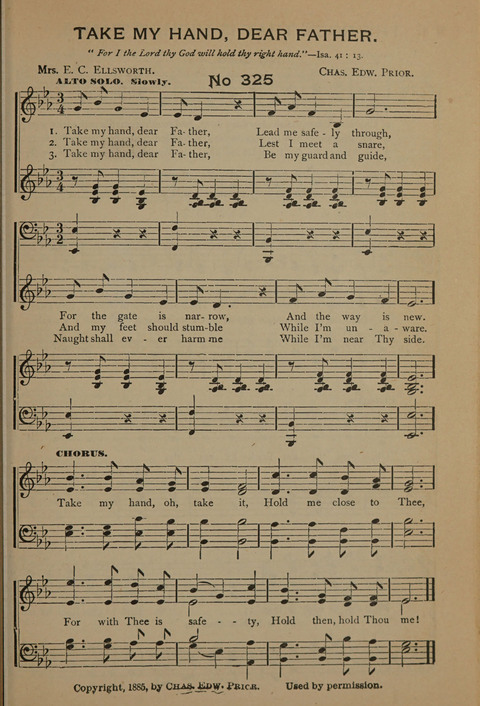 Harvest Bells Nos. 1, 2 and 3: Is filled with new and beautiful songs, suitable for churches, Sunday-schools, revivals and all religious meetings page 321